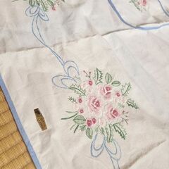 刺繍エプロンの画像