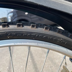 (取引終了)ジュニア用自転車　4段変速つきクロスバイクの画像