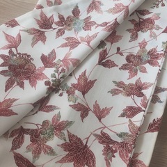 小豆色　銀糸　お着物　羽織の画像