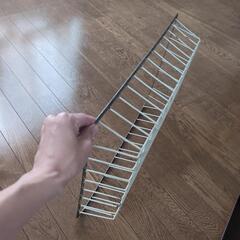 スチール製 カゴ 38×53×9cmの画像