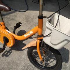 ピープル　かじとり自転車　2〜6歳用　14インチの画像