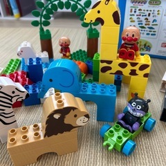 アンパンマンとなかよしどうぶつバケツの画像