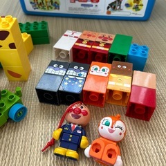 アンパンマンとなかよしどうぶつバケツの画像
