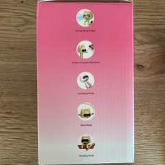 アロマ蚊よけ携帯扇風機の画像