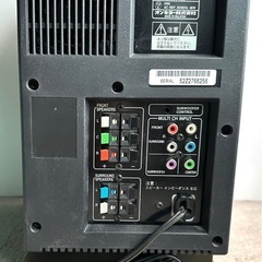 ホームシアターシステム オンキョー 5.1chサラウンドスピーカー PR-155 SWA-155 D-L1Xの画像