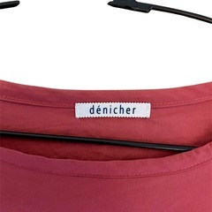 denicher ピンク 五分袖チュニック　デニシェフリーサイズの画像