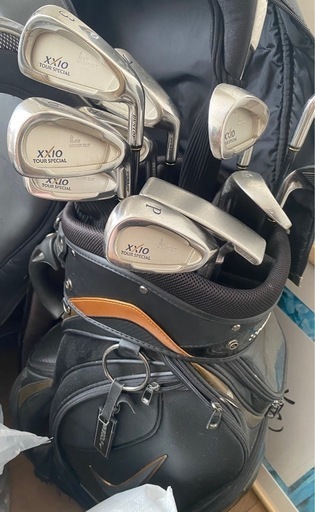 xxio ゴルフクラブセット12本とnikegolfキャディバッグ