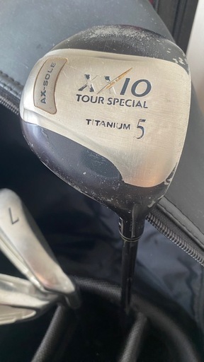 xxio ゴルフクラブセット12本とnikegolfキャディバッグ