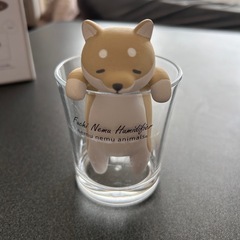 取引中　ふちねむ加湿器　犬の置物