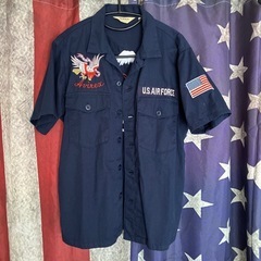 アビレックス半袖ミリタリーUSAFシャツ
