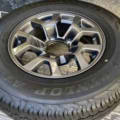 ★☆新車外し ダンロップ　グラントレック25年製造AT20　195/80R15の画像