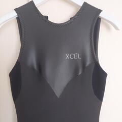 レディースエクセルロングジョンウェットスーツの画像