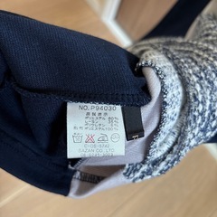 piacere  半袖　チュニック　ワンピース　ツイード風の画像