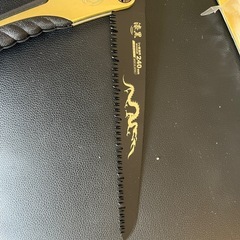 未使用品！漆黒　ノコギリの画像