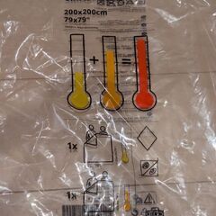 IKEA SMÅSPORRE スモースポッレ 200x200 all-seasons Duvetの画像