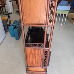 茶箪笥違い棚アンティーク (スタイルサポート) 柚須の収納家具