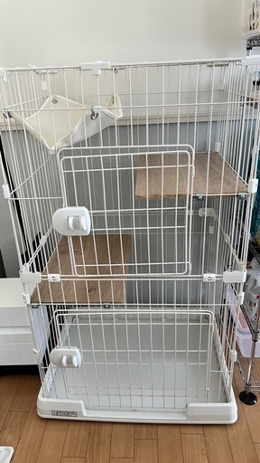 猫　ゲージ未使用　ハンモック付き