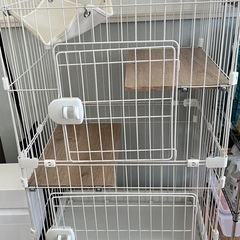 猫　ゲージ未使用　ハンモック付き