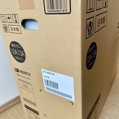 未使用　NORITZガスファンヒーターの画像