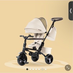 子供三輪車 ベビーカー 6in1 折りたたみ 手押し棒付き 乗用...