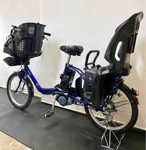 1年保証 送料無料　新型　パナソニック　ギュット　紺色　電動アシスト自転車 1年保証 送料無料 ギュットミニ 20インチ 子供乗せ 紺色 電動アシスト