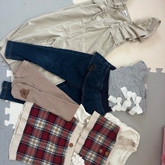 女の子秋冬服　90〜95cmの画像