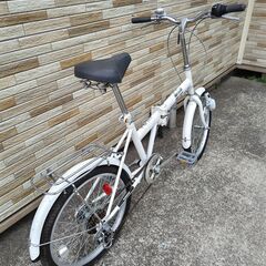 中古自転車 6段変速 20インチ ブロックダイナモ 軽整備済み 防犯登録対応 町田市 相模原市 MM726の画像