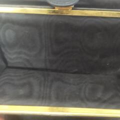 　CHANEL ブラックレザー 長財布の画像