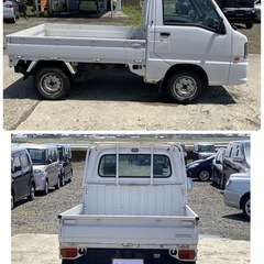 《自社ローン対応⭕️》［新潟県］【スバル サンバートラック 660 TB 三方開4WD】現金販売から自社ローンまで幅広い購入方法で対応❗️審査通過率98%、ブラックOK、格安中古車販売店【オーシャンデザイン】✨✨の画像
