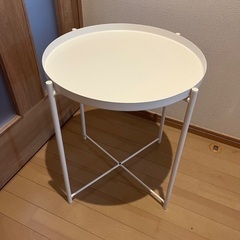 IKEA サイドテーブル 白