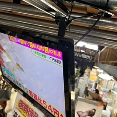 ☆現状品☆在庫多数☆激安品☆三菱　19インチ　液晶テレビ　2017年製　ホテル仕様　天吊金具付き　の画像