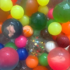 ゴムボールの画像