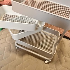 ニトリ スチールワゴン コンパクト の画像