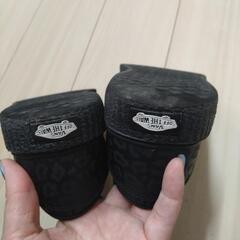 （決まりました）かわいい柄のVANS24.5センチ　スニーカー（1度使用）の画像