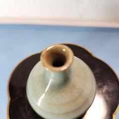 ミニ陶器　ミニチュア　花瓶　陶芸　吟松窯　指宿焼　薩摩焼の画像