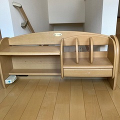 学習机の棚、コンセント付き