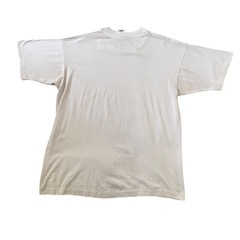 90s プリントtシャツ ホワイト Lsizeの画像