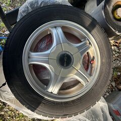 格安　早勝　１５５－６５－１３　アルミ付き　スタッドレス　軽自動車の画像