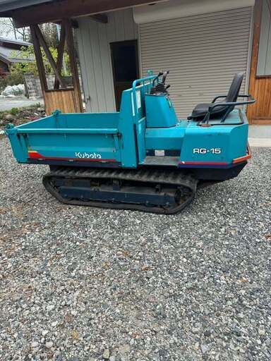 クボタ　ゴムクロキャリア　クローラーダンプ 1トン軽油　キャリアダンプ　クローラ　キャタピラー