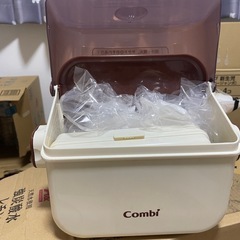哺乳瓶、電子レンジで除菌の画像