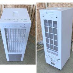 リモコン付き冷風扇 スリムタイプ TEKNOS TCI-008 ホワイト テクノイオン搭載 リモコン冷風扇風機 テクノス 千住 自然な風 札幌 西野店の画像