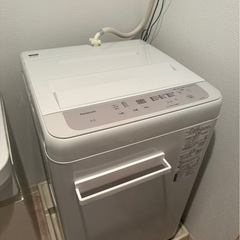 【美品】パナソニック　Panasonic NA-F5B2-S［全自動洗濯機 5kg ライトシルバー］の画像