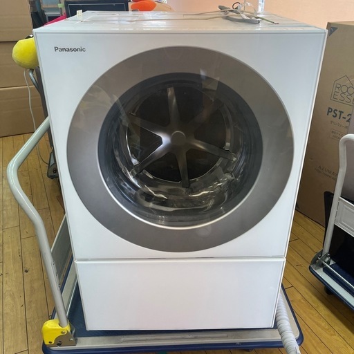 5AAG4  Panasonic パナソニック ドラム式電気洗濯機 NA-VG710L 2017年製 日本製  通電のみ確認済み
