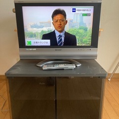 シャープAQUOS20型TV&TV台セット