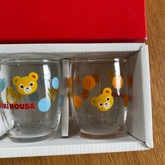 mikiHouse ミニグラスセットの画像