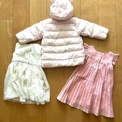 4点子供服90 プチバトーMARLMARL他の画像