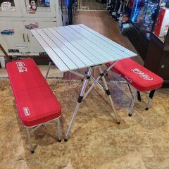 【愛品館 市原店】コールマン　コカコーラ　ピクニックベンチセット