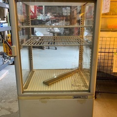 無料　サンヨー　冷蔵ショーケース　ジャンク