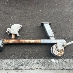 トレーラー ハンドウィンチ ベルト式