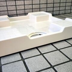 テクノテック 洗濯機 防水パン 幅64cm×奥行64cm×高さ8.3cm ホワイト系 TECHNOTECH 札幌市 中央区 南12条店の画像